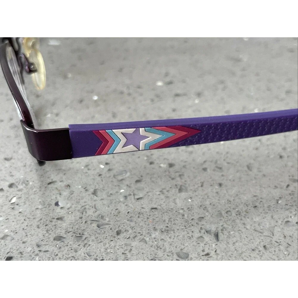 K12 Eyewear 4079 Purple All-Star 46-15-130 Metal Full Rim Eyeglasses Frames ONLY